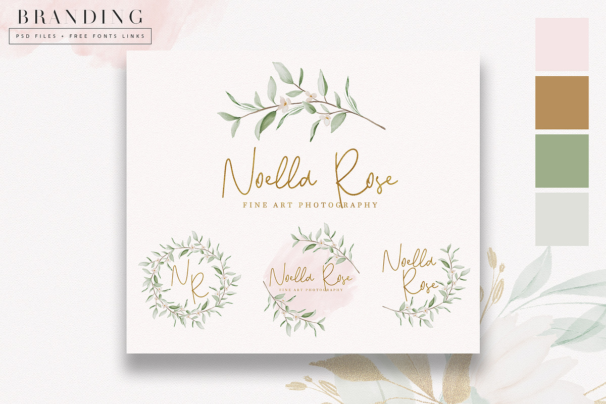 Blush & Botanica Florals, an Illustration by PrettyGrandmillennial (Photo 10 of 13)