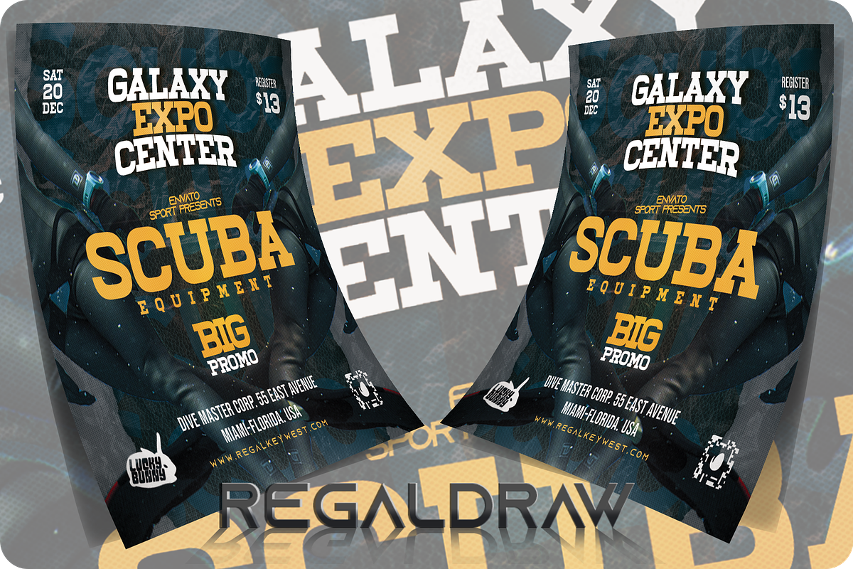 Scuba Sport Flyer, a Flyer Template by regalDRAW (Photo 3 of 4)