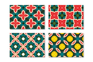 MARLIA Geometric Seamless Patterns.