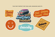 Aerogate Script, a Script Font by Wacaksara Co. (Thumbnail 6 of 13)