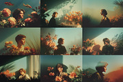 Golden Reverie Cinematic Portraits, a Beauty & Fashion Photo by HipFonts (Thumbnail 8 of 11)