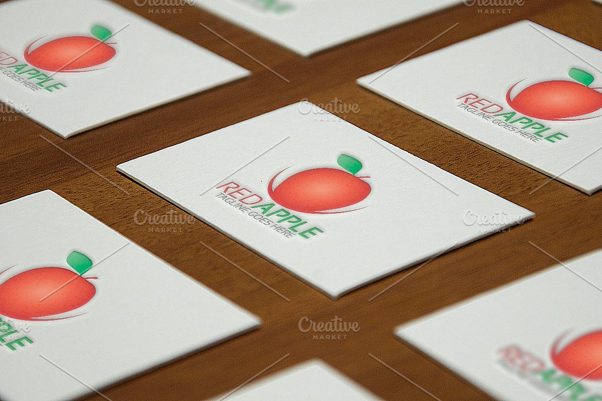 Red Apple Logo, a Branding & Logo Template by Josuf Media