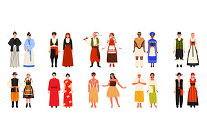 People of world in different, a Person Illustration by Flashvector
