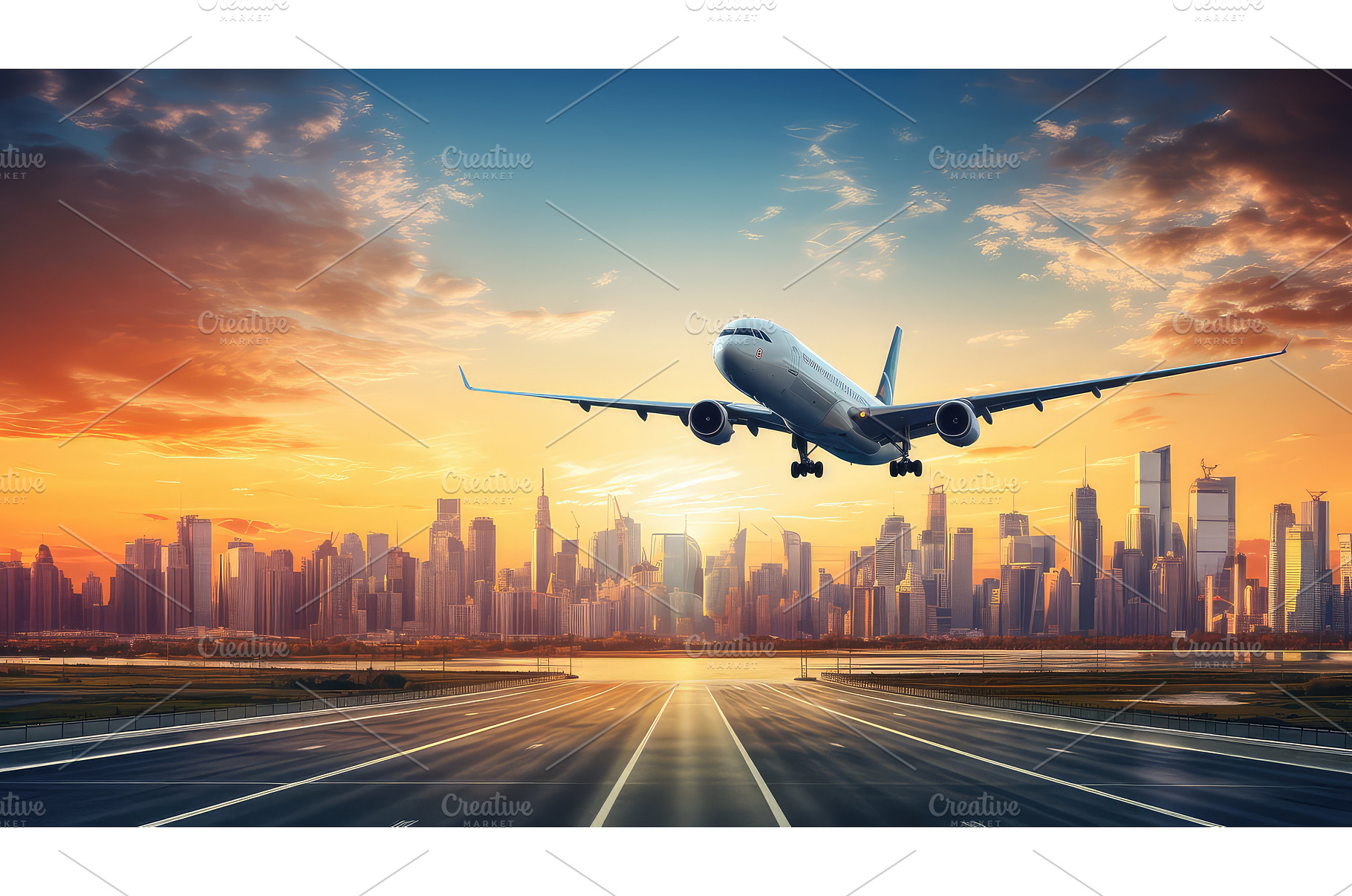 flight fly airport background ai, a Background Photo by pikepicture