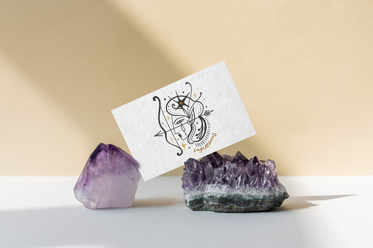 Weird Zodiac Symbols Bundle, a Decorative Illustration by Annie Konst (Photo 6 of 14)