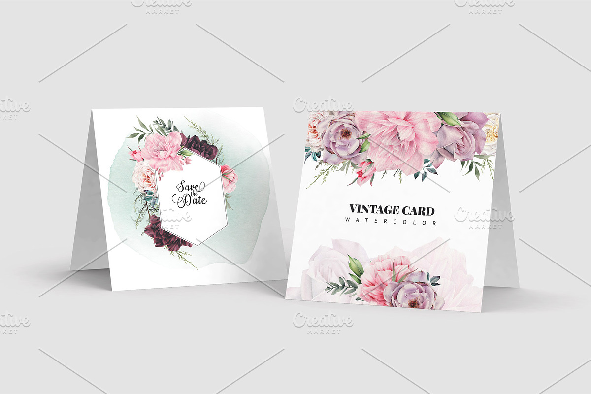 SALE Watercolor flowers, a Decorative Illustration by ollalya (Photo 9 of 12)