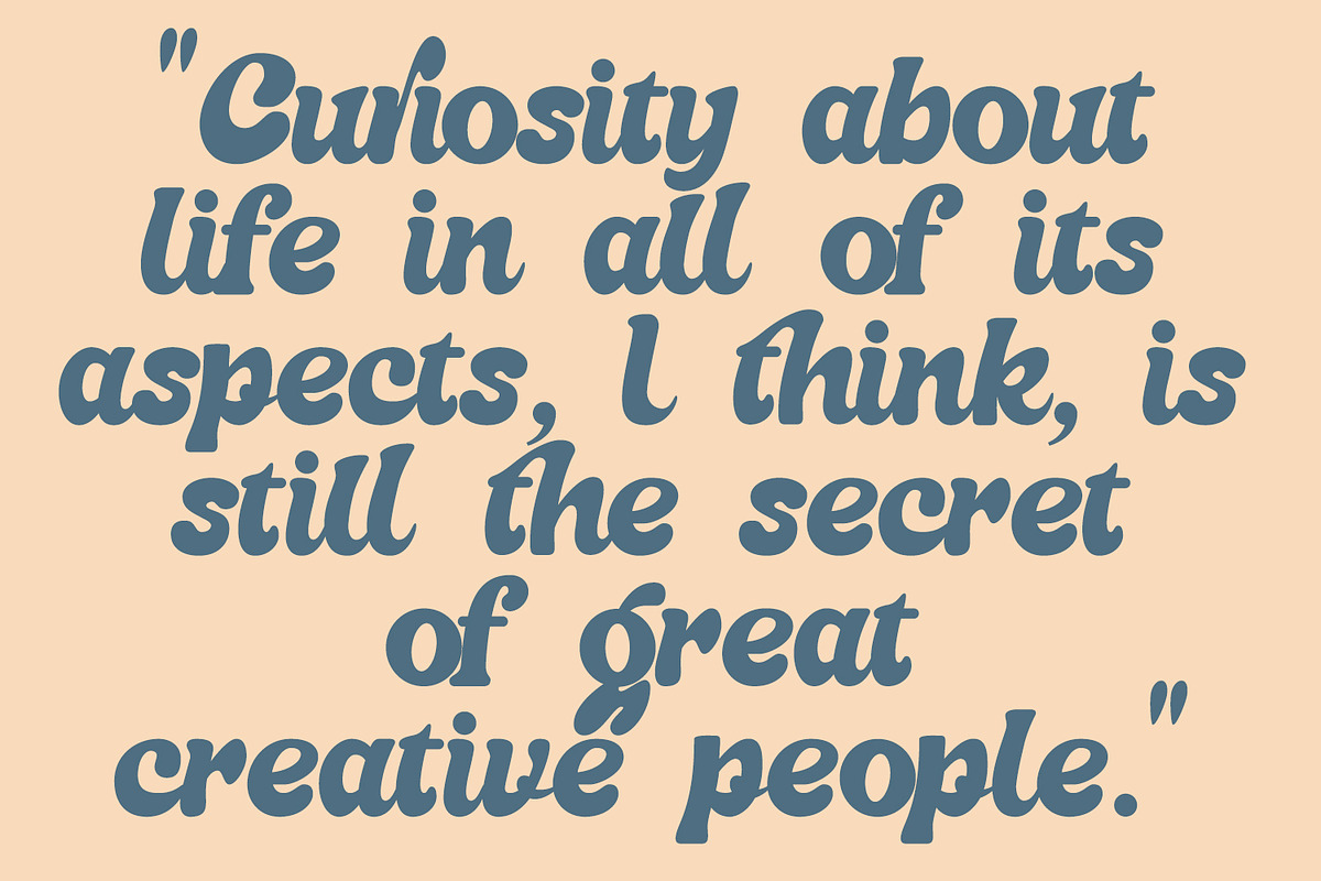 Bright Live - Retro Script Font, a Script Font by HeyFonts (Photo 5 of 9)