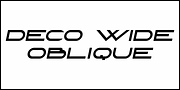 Deco Wide JNL, a Sans Serif Font by Jeff Levine Fonts (Thumbnail 4 of 5)
