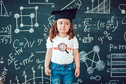Little Scientists T-Shirt Mock-Up, a Shirt Mockup by Freeman Studio (Thumbnail 6 of 11)