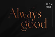 Tilaa Serif -Ligature Typeface, a Serif Font by Ryul Davidson (Thumbnail 2 of 13)