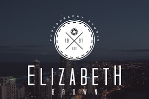 Premium Photography Hipster Logo