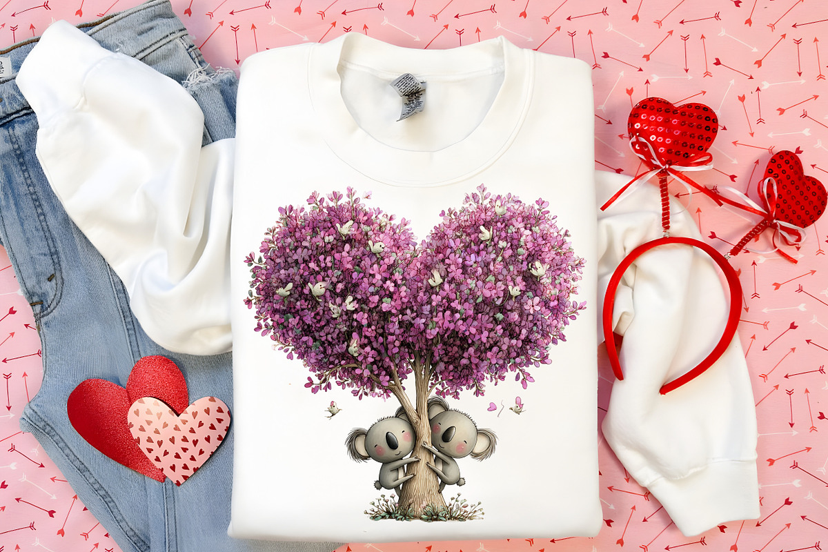 Whimsical Valentine's Day Couple, an Illustration by Canvas Craft (Photo 6 of 6)