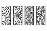 Modern Abstract Panel Bundle, an Illustration by Gfx_Store (Thumbnail 2 of 7)