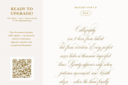 The Mozart Script, a Script Font by Blessed Print (Thumbnail 20 of 21)
