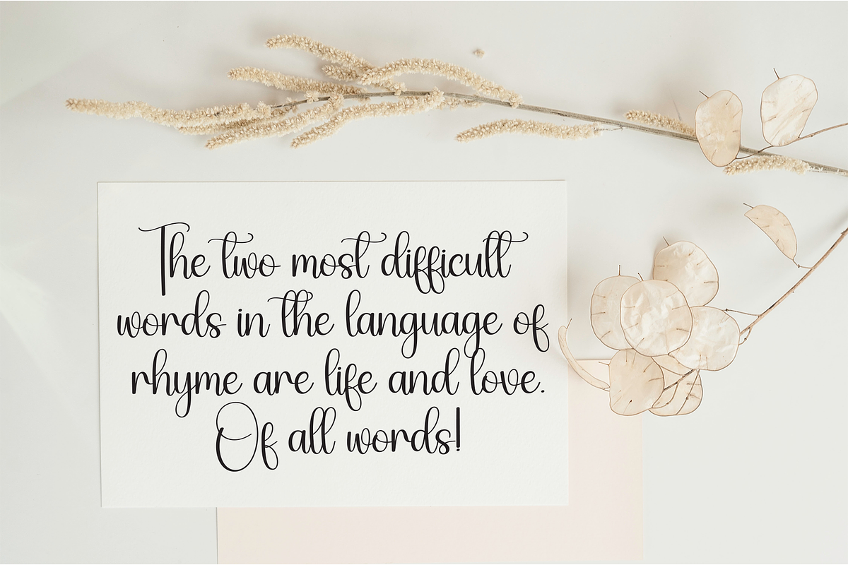 Babymug | Script Font, a Handwritten Font by Scratchones (Photo 4 of 9)