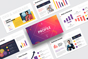 Company Profile PowerPoint Template, a Presentation Template by StyleArt (Thumbnail 2 of 10)