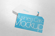 Business Card Mockup 01, a Print Template by Mockups by Carlos Viloria (Thumbnail 1 of 2)