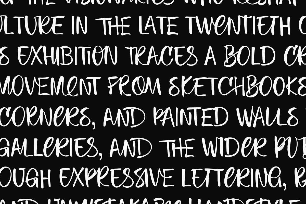 Emotional Motion - Handwritten Font, a Script Font by VP Fonts (Photo 11 of 24)