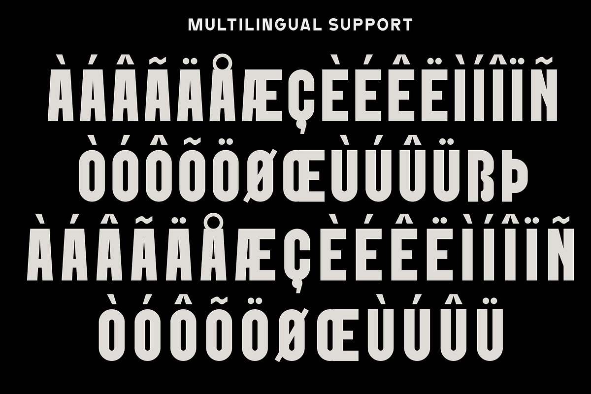 Pollard - A Modern Condensed, a Sans Serif Font by Marvadesign (Photo 7 of 7)