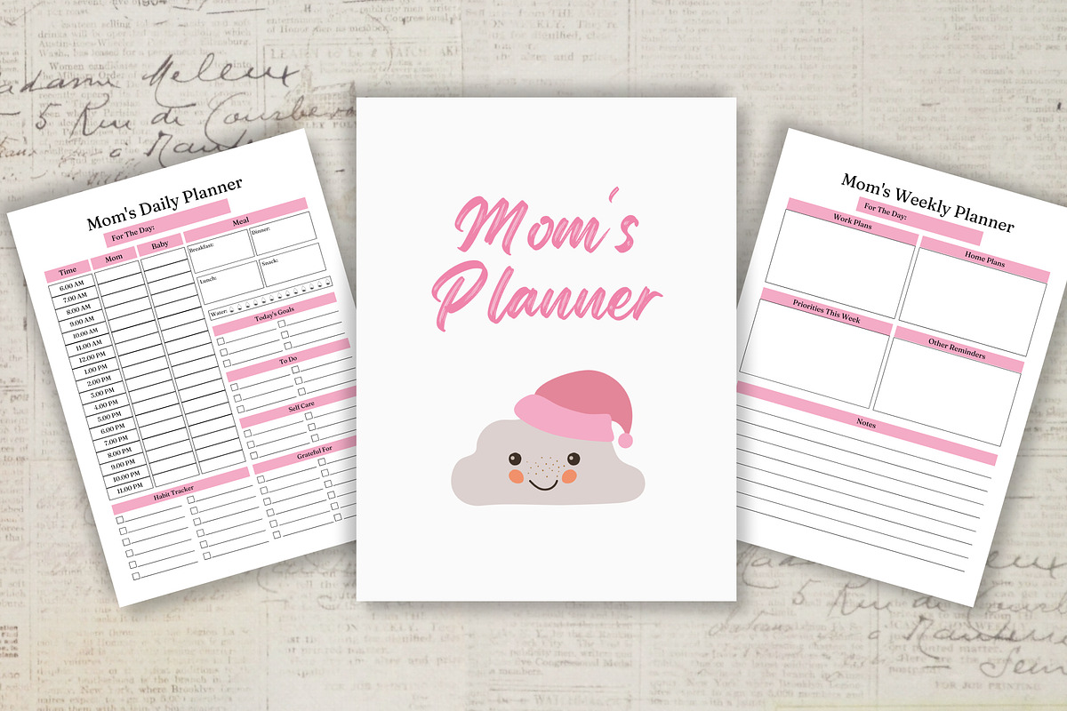Printable Mom’s Planner, a Stationery Template by Design House (Photo 8 of 8)