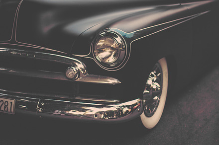 Classic Blue Car Containing Car Auto And Automobile preview 5