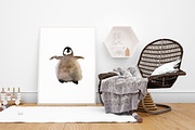 Cute penguins chicks watercolor set., an Animal Illustration by Bychovsky design (Thumbnail 8 of 9)