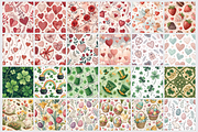 Holidays & Seasons Seamless Patterns, a Pattern Graphic by Palleon (Thumbnail 4 of 5)