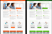 Manhattan University Landing Page, a Bootstrap Template by MustacheThemes (Thumbnail 3 of 3)