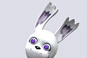 3DRT - Chibiimons - Bunny, a Characters & Person 3D Model by 3DRT.com (Thumbnail 3 of 6)