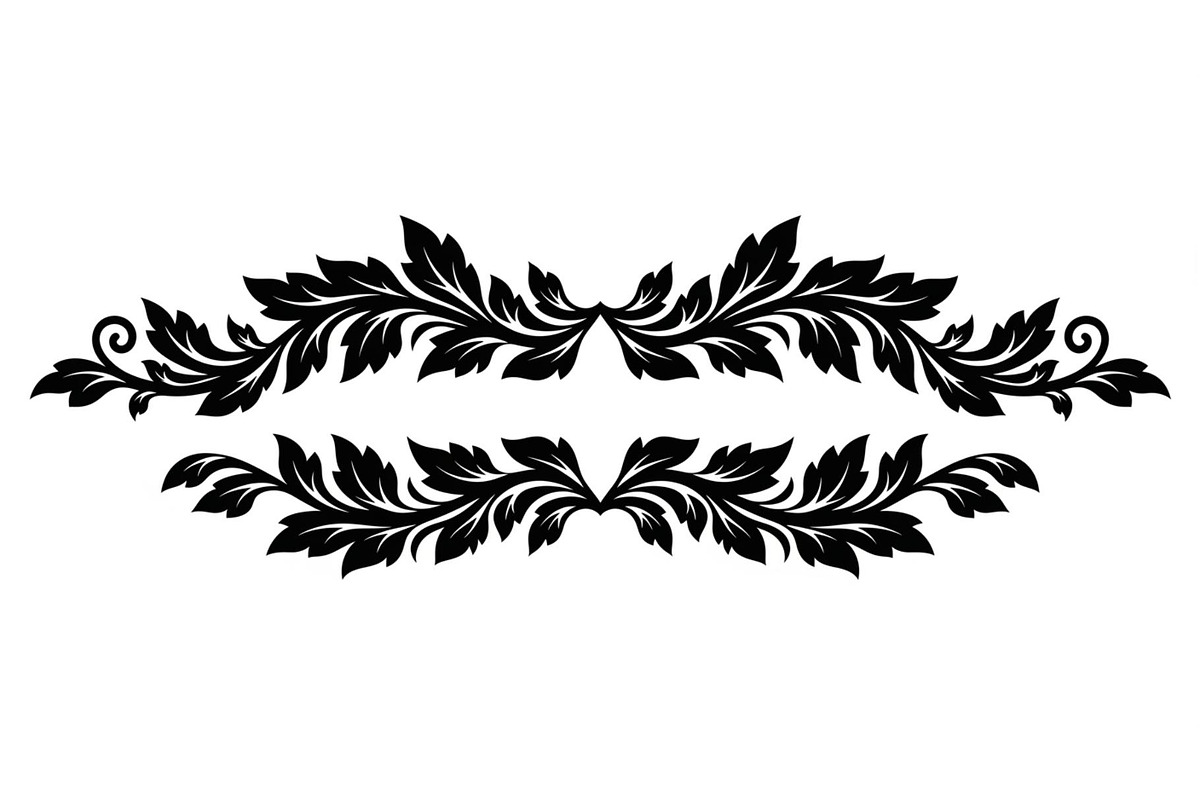 Floral Frame Ornament Vector Bundle, an Illustration by Designs_River (Photo 8 of 51)