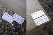 Outdoor Business Card Mockup Bundle, a Merchandise Mockup by Usethis Mockup (Thumbnail 5 of 5)