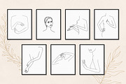 Nymph. Line Art Floral Women, a Person Illustration by AnMark (Thumbnail 3 of 11)