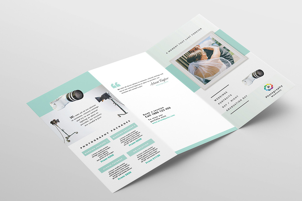Wedding Photography Templates Pack 2, a Flyer Template by BrandPacks (Photo 18 of 18)
