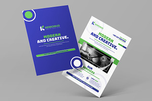 Corporate Flyer Template, a Flyer Template by MightyDesign
