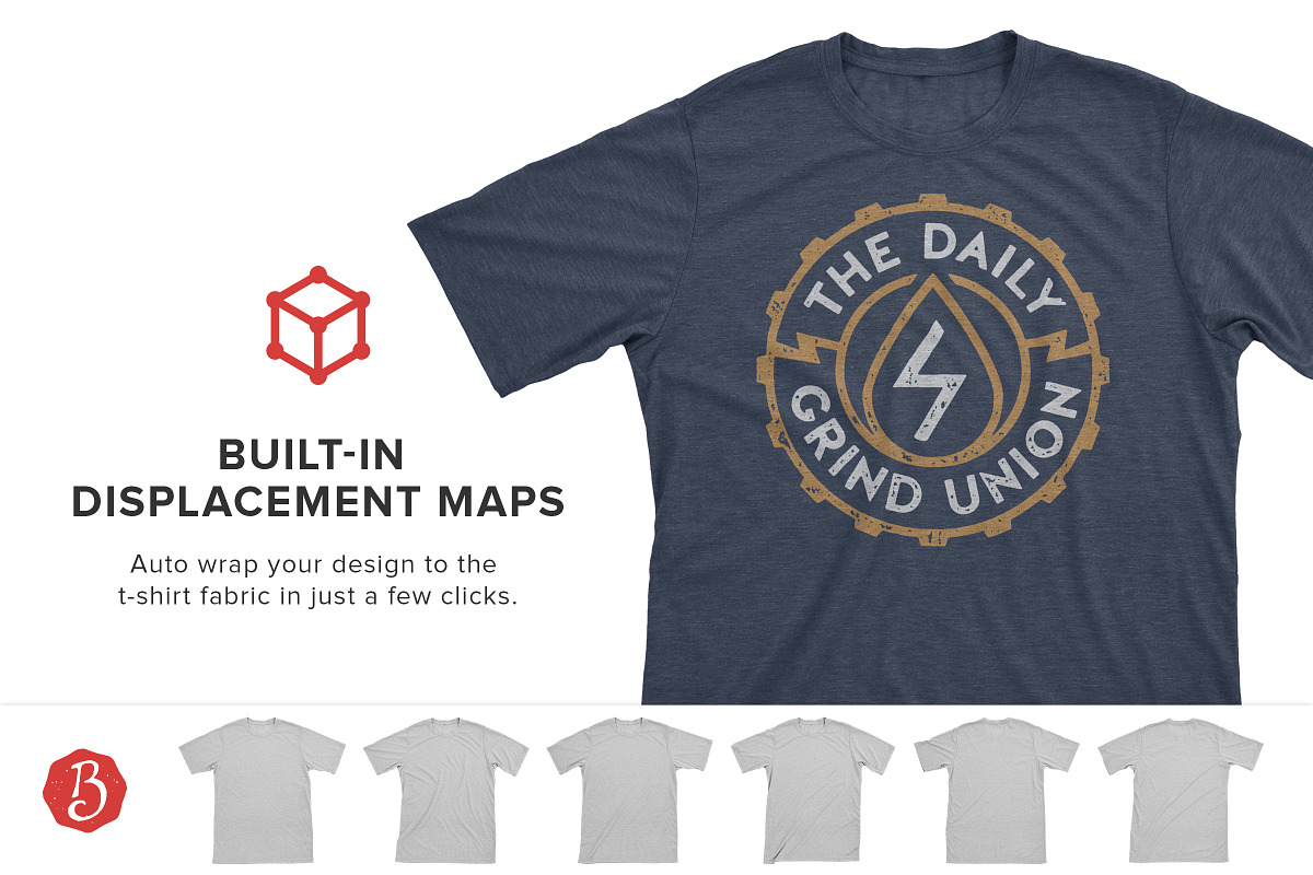 Next Level Poly/Cotton Shirt Mockups, a Shirt Mockup by Brent Galloway (Photo 3 of 5)