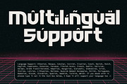 Techwear - Retro Futuristic Fonts, a Font by Konstantine Studio (Thumbnail 8 of 8)