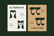Tandsok - Experimental Display Font, a Serif Font by Imoodev (Thumbnail 4 of 5)