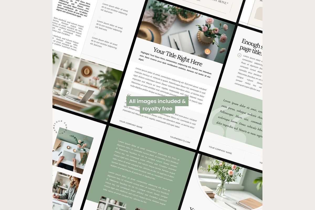 Canva Sage eBook Lead Magnet, a Marketing Template by Hayley's Digital Hub (Photo 8 of 10)