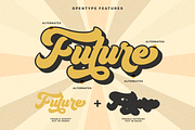 Fradle Script - Retro Bold Fonts, a Script Font by Namara Creative Studio (Thumbnail 10 of 13)