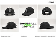 Baseball Cap V.2 - Mockup, a Hat Mockup by DaldSgh (Thumbnail 2 of 9)