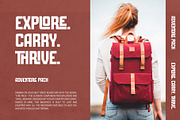 Ghrathe Ligature Sans Serif Font, a Sans Serif Font by Graphicxell (Thumbnail 5 of 11)