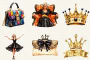 Birthday Queen Sublimation Clipart, an Illustration by OK Design (Thumbnail 5 of 5)