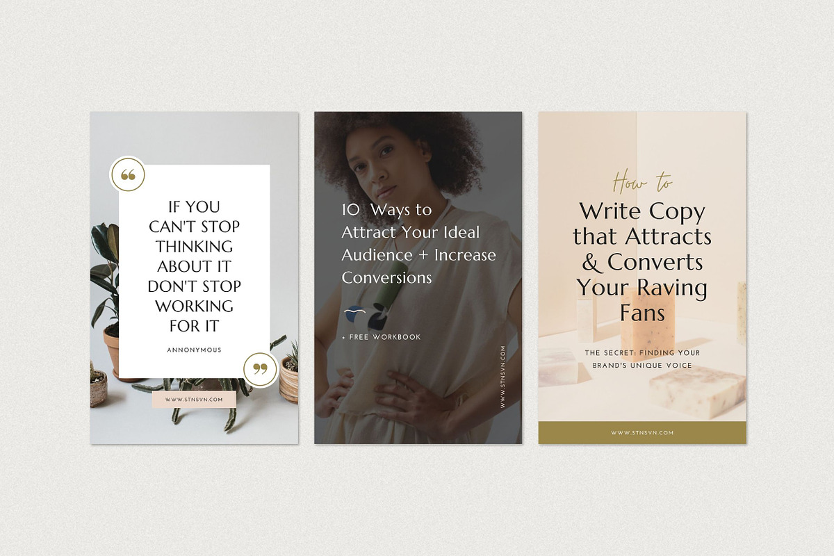 Pinterest Canva Bundle, a Social Media Template by Station Seven (Photo 3 of 11)
