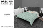 Bedding Mockups - Duvet Sheet Shams, a Product Mockup by mock-ups (Thumbnail 6 of 22)