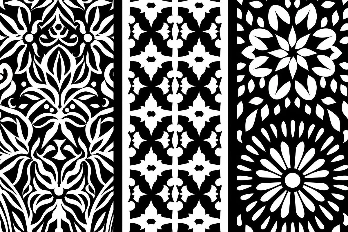 Elegant Geometric & Floral Laser Cut, an Illustration by Designs_River (Photo 4 of 9)
