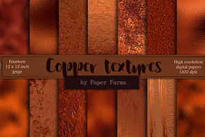 Copper Foil Textures