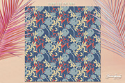 12JPG/EPS Tropical floral pattern, a Pattern Graphic by Theraphosath (Thumbnail 24 of 25)