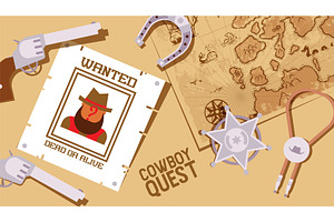 Cowboy Quest, Wild West Game