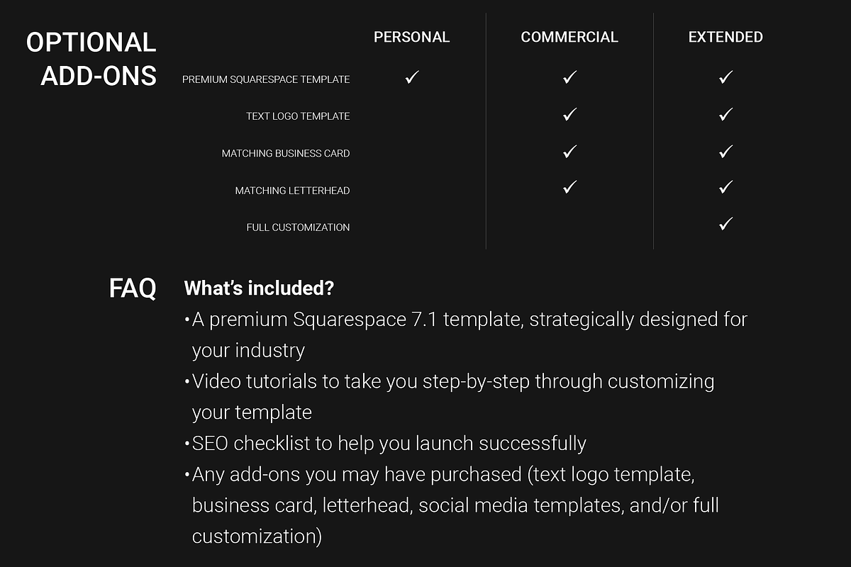 Squarespace Template Interior Design, a Squarespace Template by Onyx Templates (Photo 6 of 9)