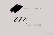Procreate Modern Lettering Brush, a Brush Add-On by BohoCalligraphy (Thumbnail 2 of 5)